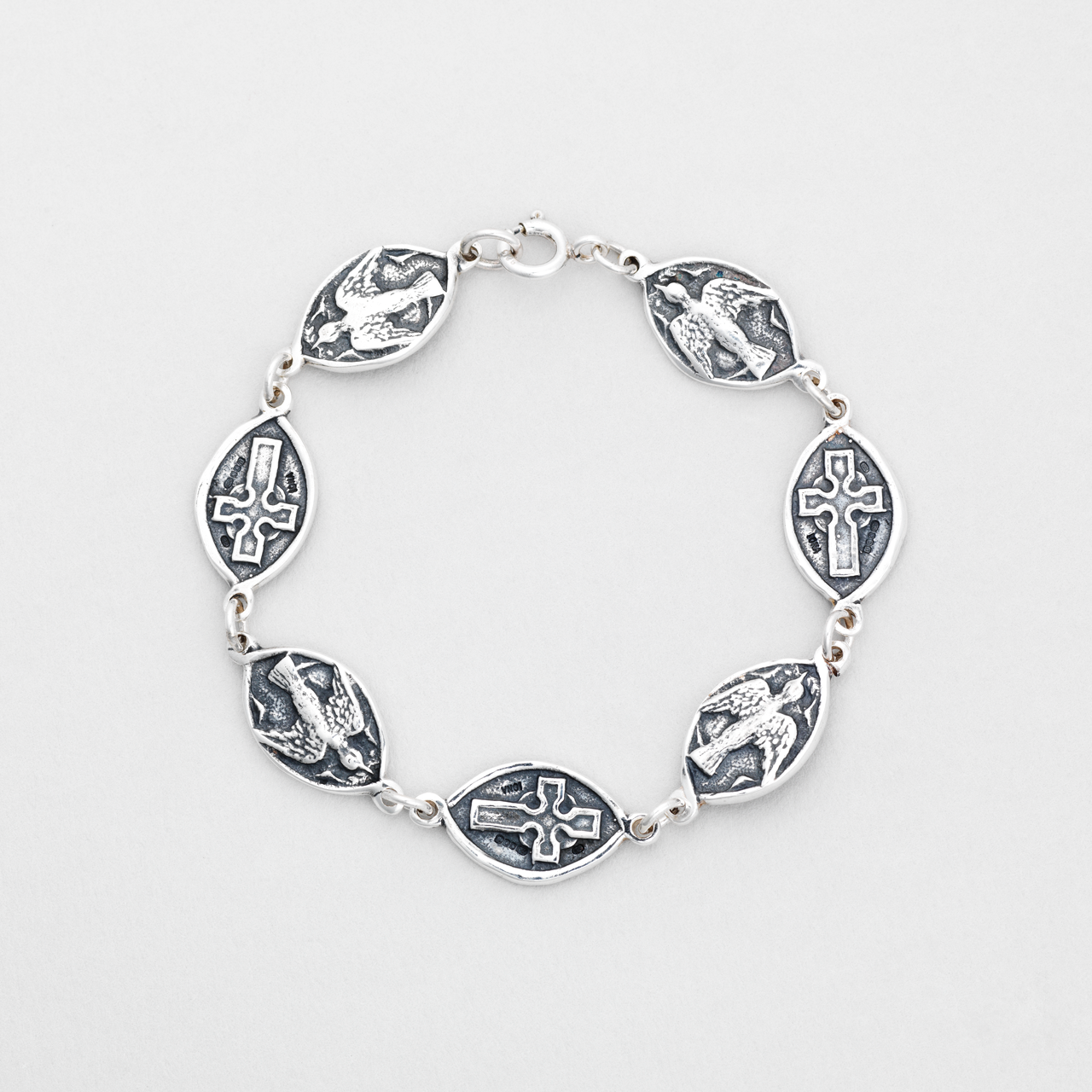 Dove/Cross Bracelet