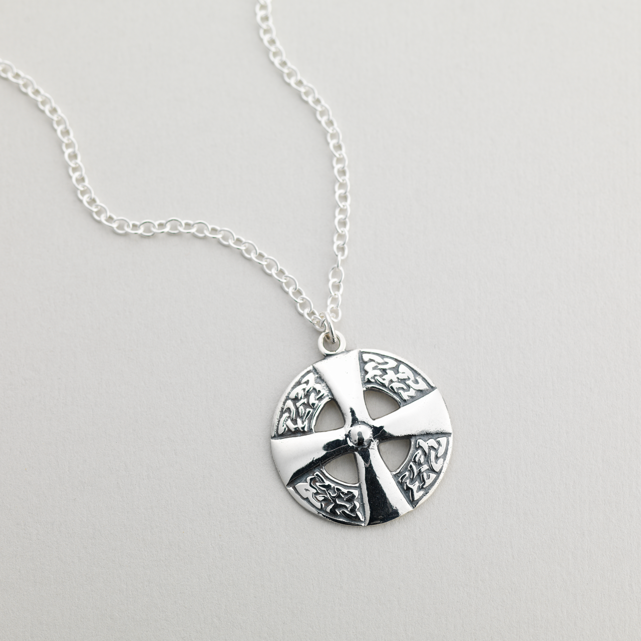 Mens Celtic cross necklace, sterling silver mens irish Necklace Cross  Jewelry | eBay
